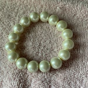 Faux Pearl Bracelet
